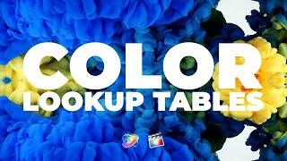 Color Lookup Tables Final Cut Pro Templates