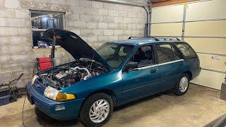 Brought my buddies ford escort lx wagon back to life. After going through the fuel system on it