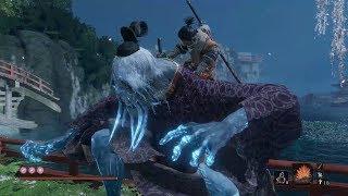 Sekiro - Attack Attendant of Great Colored Carp (GIANT CARP) in Feeding Grounds