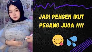 Cewek Jilbob Seksi Goyang Hot Sampai Basah || Tiktok Hijab Gunung Gede Pemersatu Bangsa