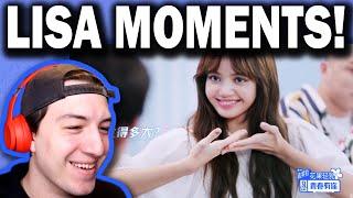 BLACKPINK LISA Youth With You Moments REACTION!