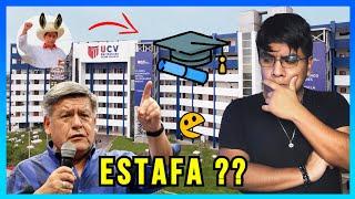 Universidad Cesar Vallejo es mala  y estafadora realmente?