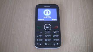 Alcatel 2008G incoming call