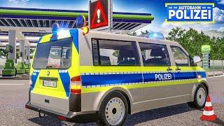 Raubüberfall auf Tankstelle und Straßensperre! | AUTOBAHN POLIZEI SIMULATOR 3 #9