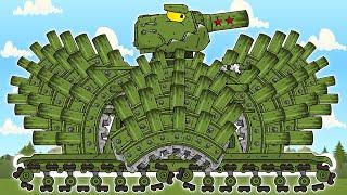 Лучшие Сражения Танков Гибридов - Мультики про танки