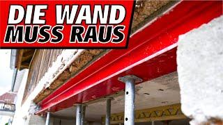 Tragende Wand raus, Deckenträger rein |Haupeltshofer Baut