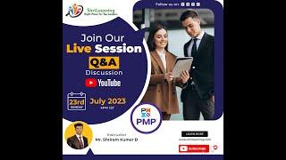 ShriLearning PMP & Agile Weekly Mock: Discussion Session | 23rd July