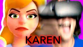 becoming a KAREN to save the world (in VR)