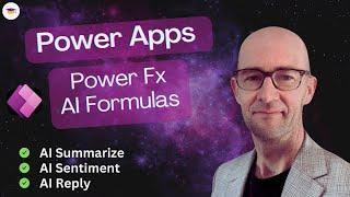 How to use Power Fx AI functions in Power Apps