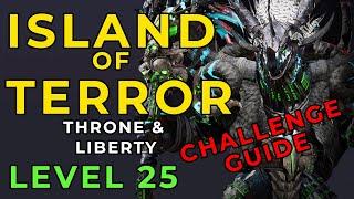 How to Clear Challenge level 25 Island of Terror 13-30 Same Thing