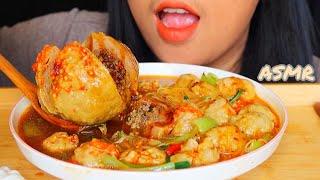 ASMR BAKSO JUMBO ISI TETELAN URAT ||MUKBANG INDONESIA #ASMR #asmrsounds #eatingsounds