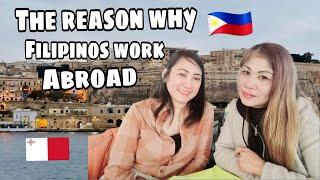 The main reason why Filipinos  working abroad / Pinay in Sweden