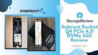 Sabrent Rocket Q4 PCIe 4.0 NVMe SSD Review