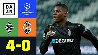 Gladbach dominiert - Embolo rasiert: Gladbach - Schachtjor 4:0 | UEFA Champions League | DAZN