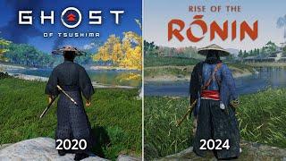 Ghost of Tsushima против Rise of the Ronin – Сравнение Деталей