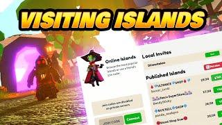 Visiting Published Islands in Roblox Islands