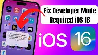 Sửa lỗi không hiện Developer Mode trên iOS 16 |  | iOS 16 Developer Mode Not Showing?