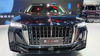 2024 Hongqi H9 exterior and interior space video (luxury)