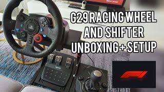 LOGITECH G29 RACING WHEEL UNBOXING AND SETUP VIDEO