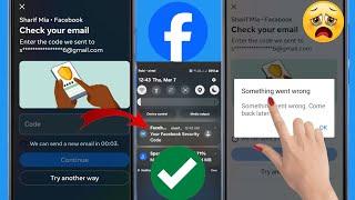 How To Fix Facebook Two-Factor Authentication Something Went Wrong Problem (2024)