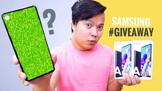 Unboxing & Giveaway Samsung A21s Smartphone