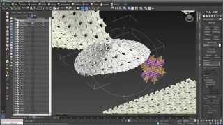 Deform a pattern in 3ds max