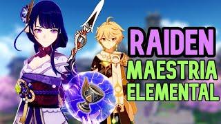 RAIDEN SHOGUN a MAESTRÍA ELEMENTAL  ¿Por qué HYPERBLOOM es TAN BUENO? | Genshin Impact