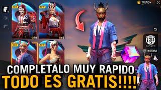 Como GANAR SAKURA y TODAS las SKINS GR4TIS del SISTEMA TREND+ en FREE FIRE Agenda Semanal free fire