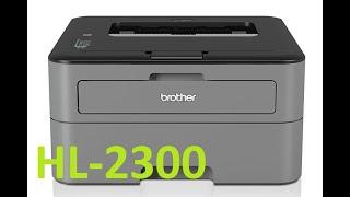 Brother HL-2300 Застревает бумага на выходе