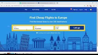 Как искать дешевые авиабилеты у Ryanair