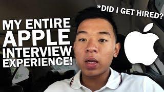 My Hiring/Interview Process with Apple Retail 2019 | Did I get hired?