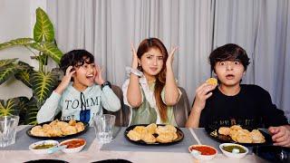 Spicy Momo's Challenge | Arishfa Khan