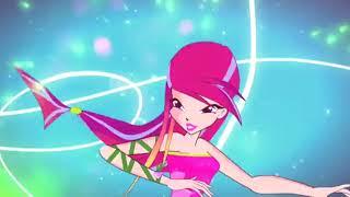 Winx club Roxy all the transformations! (Fanmade)