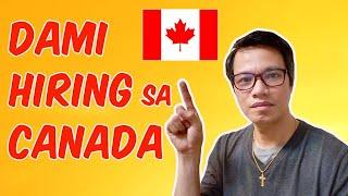 ANG DAMI HIRING DITO SA CANADA PARA SA PILIPINO|| Buhay Pinoy sa Canada