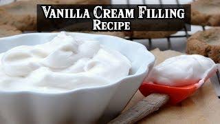 How to Make Vanilla Cream Filling Recipe | MR Recipes