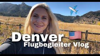 DENVER - BOULDER - Chatauqua / FLUGBEGLEITER VLOG - Reisevlog - Andreaabaam