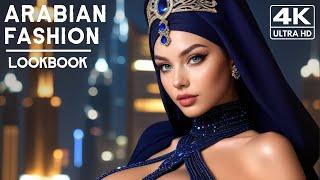 Arabian Fashion In Dubai 4K AI - Ultra Mocern Skyline