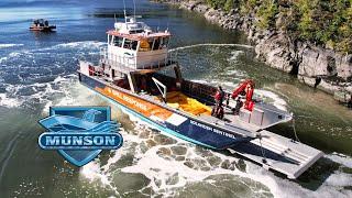 Walkthrough of a Munson 52' Jet Powered Spill Response Vessel