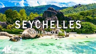 FLYING OVER SEYCHELLES (4K UHD) - Relaxing Music Along With Beautiful Nature Videos - 4K Video Ultra