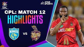 Kieron Pollard's quickfire 52* took Trinbago over the line | CPL 2024 Highlights | #CPLonStar