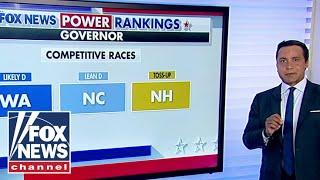 Fox News Power Rankings: Competitive gubernatorial races to watch