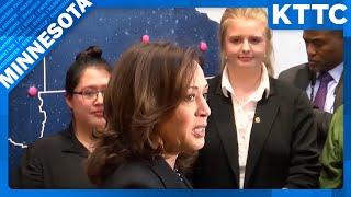 In a first, Vice President Harris tours Minnesota clinic that performs abortions