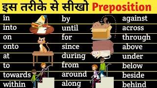 Preposition in English | Prepositions List | Preposition Examples | Preposition