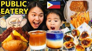 What Can You Buy with 2000 PESOS? Eating Mall Foods for a day in Manila! Filipino Foods Philippines!