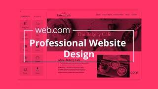 Professional Website Design Services with Web.com