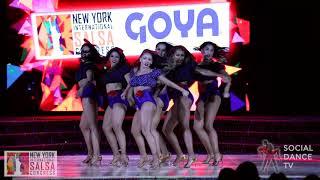 Karel Flores Ladies Pro Team, NY  - Show | New York International Salsa Congress 2018