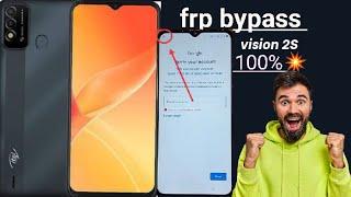 How to Fix itel Vision 2S (P651L) Andriod 12 Frp Bypass Itel Vision 2s Google Account Remove Without