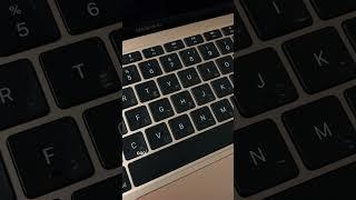 Гравировка клавиатуры macbook air