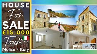 Inexpensive Stone House for sale in Italy | Italian Home for sale in Molise | Virtual Property Tours