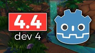 We Have Godot News After 1 Month: 4.4 dev 4 Is Out!